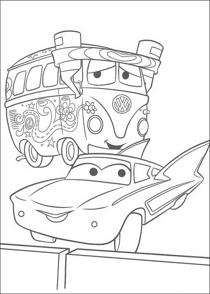 Kids-n-fun.de | Malvorlage Cars (Pixar) Cars (Pixar)
